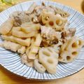 ルパンのかあさん☆彡's cooksnap of when they made 簡単美味しい　れんこんと鶏肉の煮物.