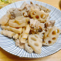 ルパンのかあさん☆彡's cooksnap of when they made 簡単美味しい　れんこんと鶏肉の煮物.