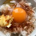 えり葉月's cooksnap of when they made おかかとバター醤油の卵かけご飯☆.