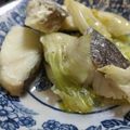 あゆたっくん's cooksnap of when they made 簡単ヘルシー♪タラのレタス蒸し.