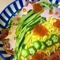 にこふわわ's cooksnap of when they made 簡単　七夕　お星様のちらし寿司.
