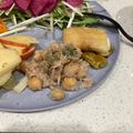 Amerixx's cooksnap of when they made ひよこ豆とツナのサラダ.