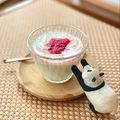 キンプリ's cooksnap of when they made 桜でんぶde和菓子風ヨーグルト.