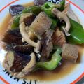 whochan's cooksnap of when they made 厚揚げと蒟蒻・茄子・ピーマンの味噌煮.