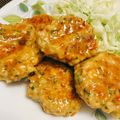 cherry__xo's cooksnap of when they made 焼鳥屋さん風！ふんわり柔らか★鶏つくね★.