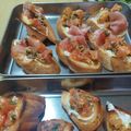 shita's cooksnap of when they made トマトのブルスケッタ.