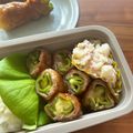 studio a'25's cooksnap of when they made 絶品！ピーマンとチーズの豚バラ巻き.