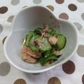 ﾁｲﾁｬﾝﾏﾏ's cooksnap of when they made きゅうりとさば水煮缶の酢のもの.