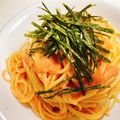 あんまかろん☆'s cooksnap of when they made ♪簡単隠し味で絶品♪明太子パスタ♪.