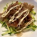 ayupuppu's cooksnap of when they made うまい！甘辛豚肉のせ冷やしうどん♪.