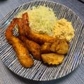 akoママクック's cooksnap of when they made 真っ直ぐに揚がる☆エビフライ.