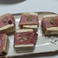 新妻あや's cooksnap of when they made ベーコン巻き一口豆腐ステーキ＊山葵と共に.