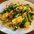 さすらい's cooksnap of when they made 裏ワザ汁っぽくないタアサイと豚肉の卵炒め.