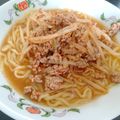 ひんべえ's cooksnap of when they made レンジで！豚もやし辛みそラーメン.