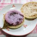 papepo☆'s cooksnap of when they made 桜もちのイングリッシュマフィンサンド.