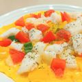 イエローバード's cooksnap of when they made 南欧風白身魚と野菜のオープンオムレツ.