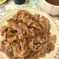 むむむん's cooksnap of when they made おいしすぎる～牛薄切りロースのステーキ♪.