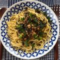 クックF2D2HV☆'s cooksnap of when they made 簡単！納豆&塩昆布パスタ.