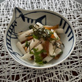クレイプメートル's cooksnap of when they made 食感が楽しい☆長いも＆沢庵☆酢の物✨.