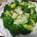 クックE662AA☆'s cooksnap of when they made あれで簡単甘〜いブロッコリーのレンジ蒸し.