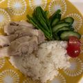 ふわふわわん's cooksnap of when they made 簡単チキンライス　シンガポール風♪.