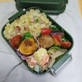 クックI7I5L1☆'s cooksnap of when they made お弁当に♬ピーマンカップでミートボール.