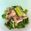 azbjbn's cooksnap of when they made まいたけ小松菜ナムル　時短簡単・栄養補充.