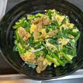 ٩(^‿^)۶'s cooksnap of when they made 節約☆絶対鳥皮で作ってね　ニラたまご☆.
