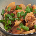saki1010's cooksnap of when they made お弁当にも❤鶏皮と大根の煮物❤.