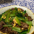 seacomet's cooksnap of when they made 牛肉と小松菜のふわたまオイスター炒め♩.