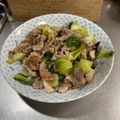 ミアンミアン's cooksnap of when they made 豚こまとチンゲン菜のしょうが炒め.