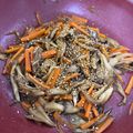 クックMUQRLB☆'s cooksnap of when they made 常備菜にも♪まいたけと人参のきんぴら.