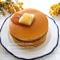 ♪しんちんぐ～♪'s cooksnap of when they made ふかふかしっとりパンケーキ♪ホットケーキ.