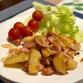 ogamonja's cooksnap of when they made ☆ジャーマンポテト☆にんにく醤油バター味.