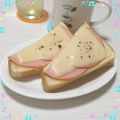 ぱふ♪'s cooksnap of when they made ハムとチーズのトースト.