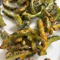 Risaru777's cooksnap of when they made ゴーヤのおつまみ唐揚げ！.