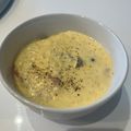 クックZKH1H8☆'s cooksnap of when they made 簡単＊カルボナーラ風チーズリゾット.