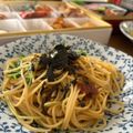 ゆいランラン's cooksnap of when they made あえるだけ✿ 梅と塩昆布のパスタ✿.