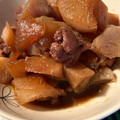 クック☆やーっ！'s cooksnap of when they made 簡単！鶏と大根と蒟蒻の煮物.
