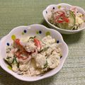 ビートルズ食堂's cooksnap of when they made 生おからと絹ごし豆腐のサラダ.