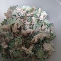momocookin's cooksnap of when they made お箸が止まらない♪ゴーヤとさば缶のサラダ.