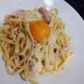 ごまぷぅ's cooksnap of when they made 殿堂入り☆牛乳でつくる♪簡単カルボナーラ.