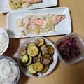 よちりん's cooksnap of when they made ズッキーニ豚肉と焼肉のタレで炒めただけ〜.