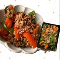 yu🐓's cooksnap of when they made パプリカでご飯のお供！ツナ胡麻のあま辛.