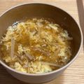 みきゅうり's cooksnap of when they made えのきと卵のスープ.