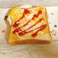 さくらん餅's cooksnap of when they made 簡単！食べやすい♪ハムエッグトースト.