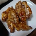 Hamhamhamu's cooksnap of when they made ご飯がススム♡鶏手羽中の甘辛焼き.