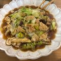 しゅうう's cooksnap of when they made 簡単☆レタスと卵のオイスターソース炒め.
