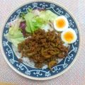 2児ママみきてぃ's cooksnap of when they made ★ゴーヤとひき肉のスパイシーカレー炒め★.