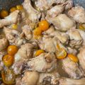 愛とココ's cooksnap of when they made きんかんと鶏手羽肉の甘辛煮.